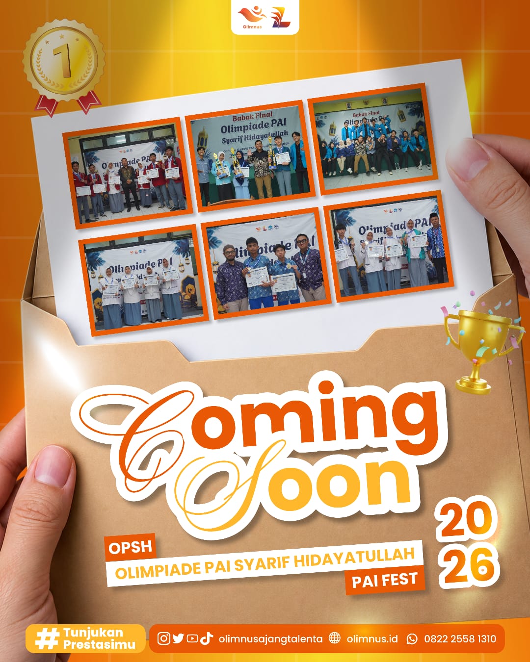 Coming Soon - Olimpiade PAI Syarif Hidayatullah 2026